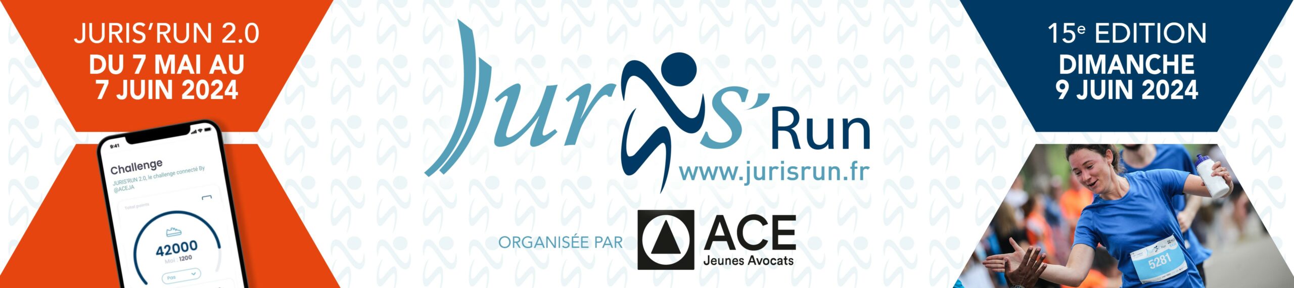 JR 2024 - Bannière Principale Juris'Run 2024